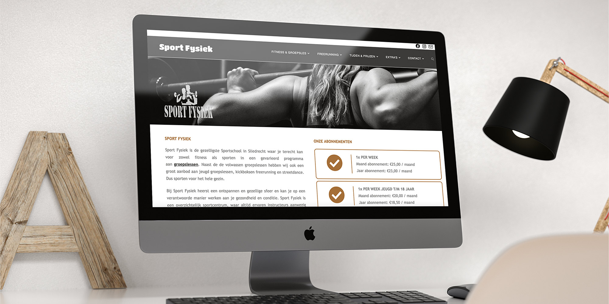Sport Fysiek Website Wideate We Design Your Imagination